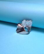 Silver Wide Leaf-Shaped Ring – Nature-Inspired Elegance - Image 3