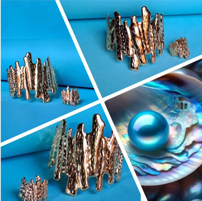 Tree Branch Ring & Bracelet Set