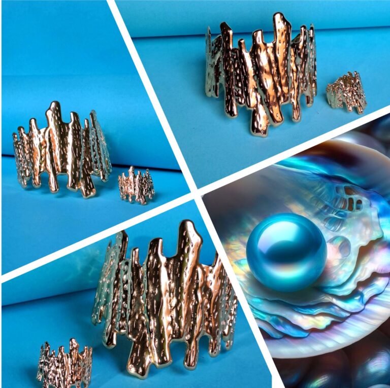 Tree Branch Ring & Bracelet Set