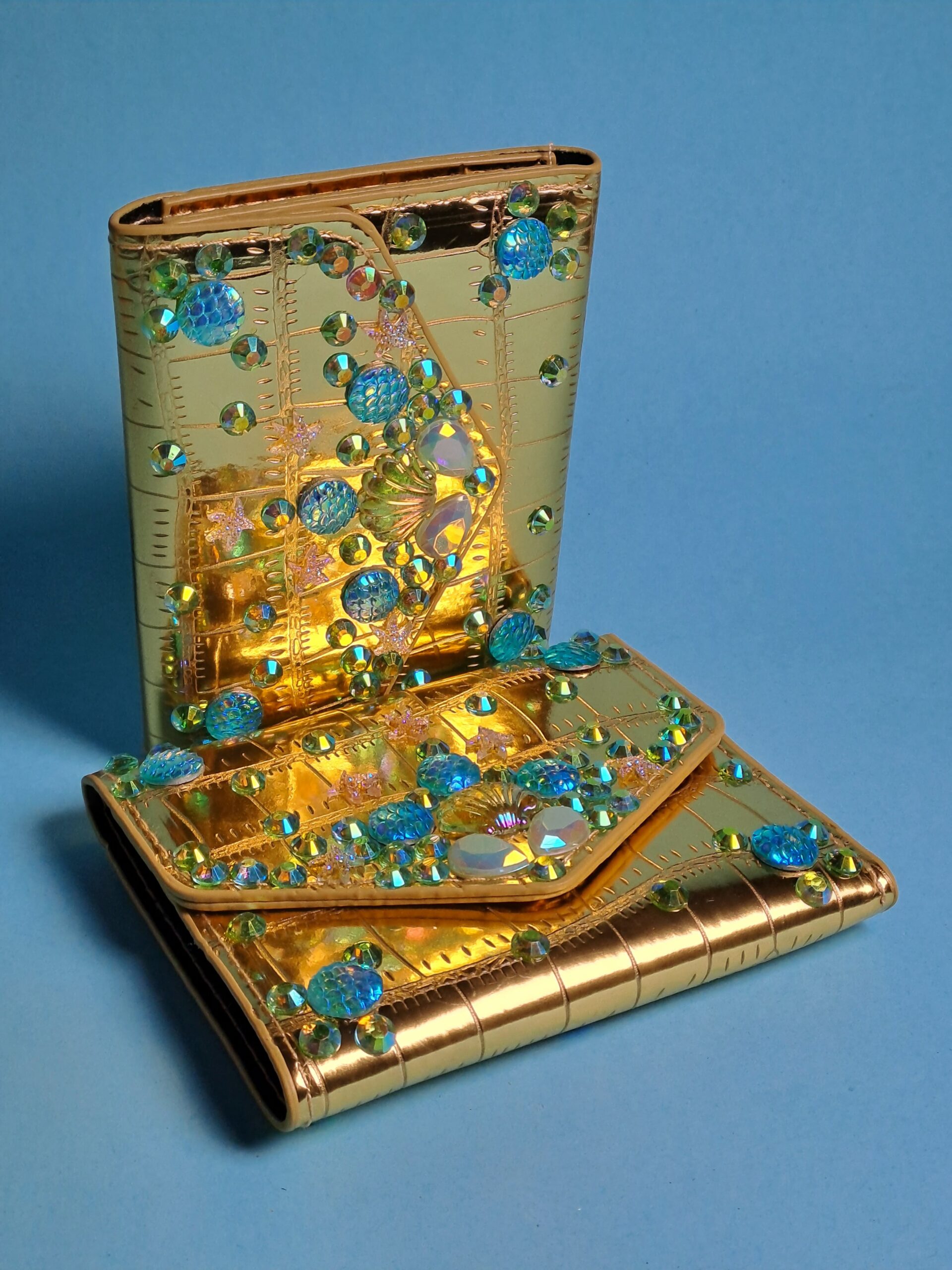 2025/11/1000162505-scaled.jpg Mermaid sparkling golden wallet's - Image 1
