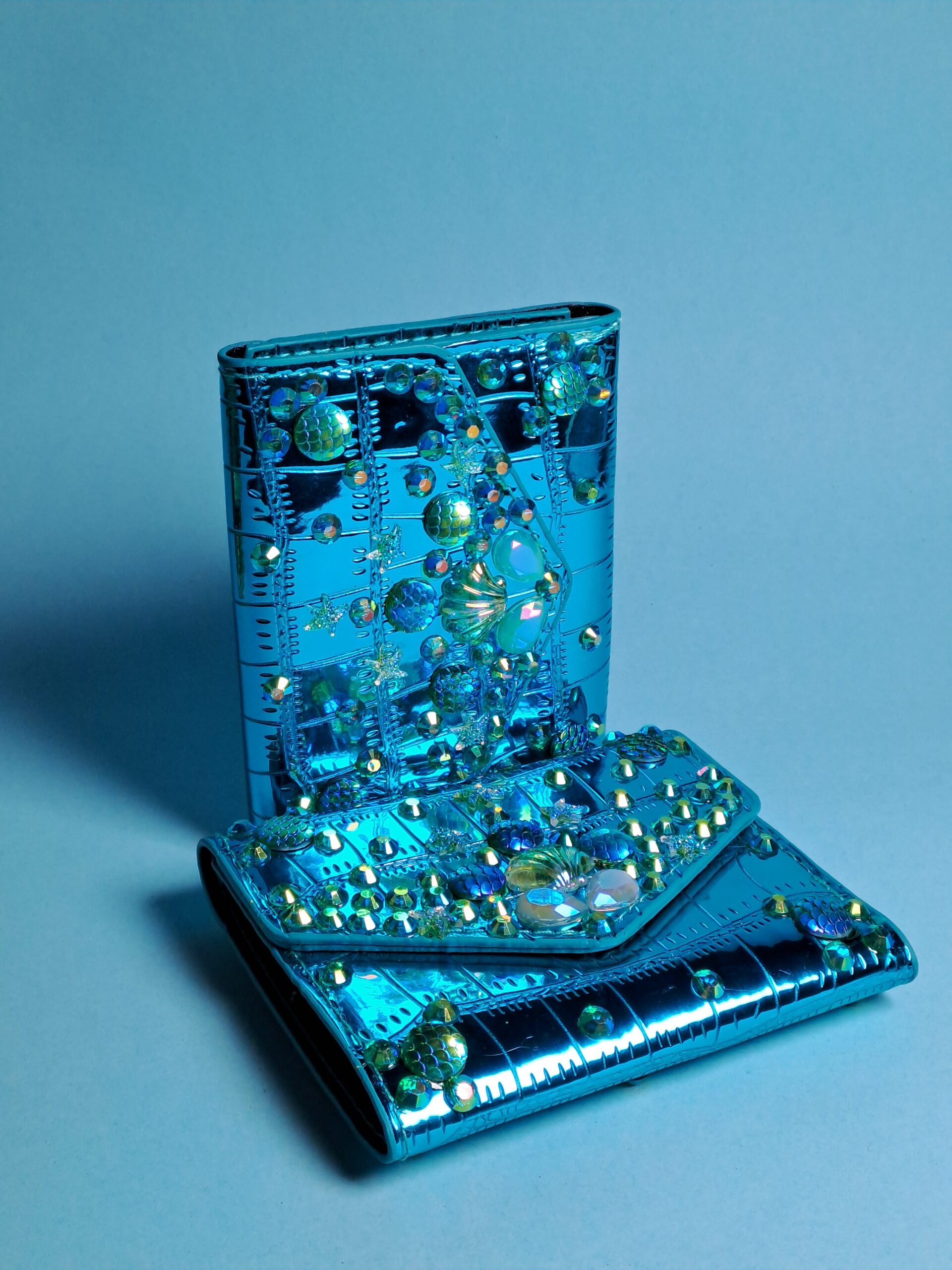 2025/11/1000162515-scaled.jpg Mermaid sparkling blue wallet's - Image 1